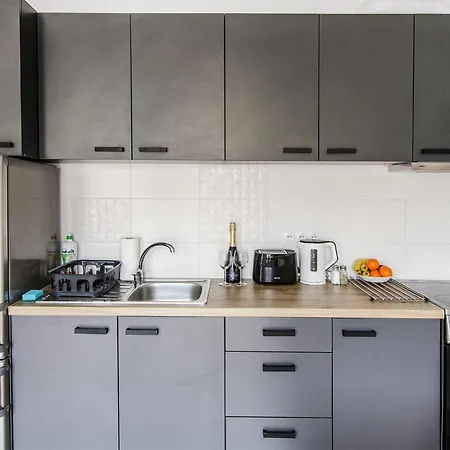 Black Apartment- Modern In The Center! Breslau